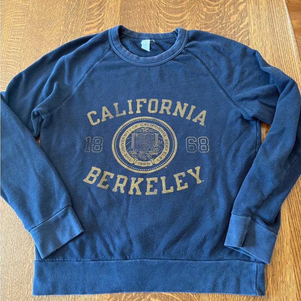 Alternative Navy Crewneck with California Berkeley Print